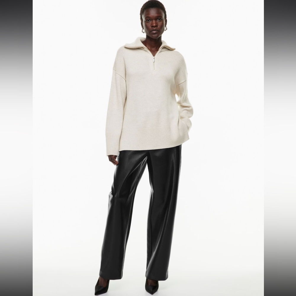 Babaton Vegan Leather Pant Sz.4 sold at Aritzia - Picture 4 of 7